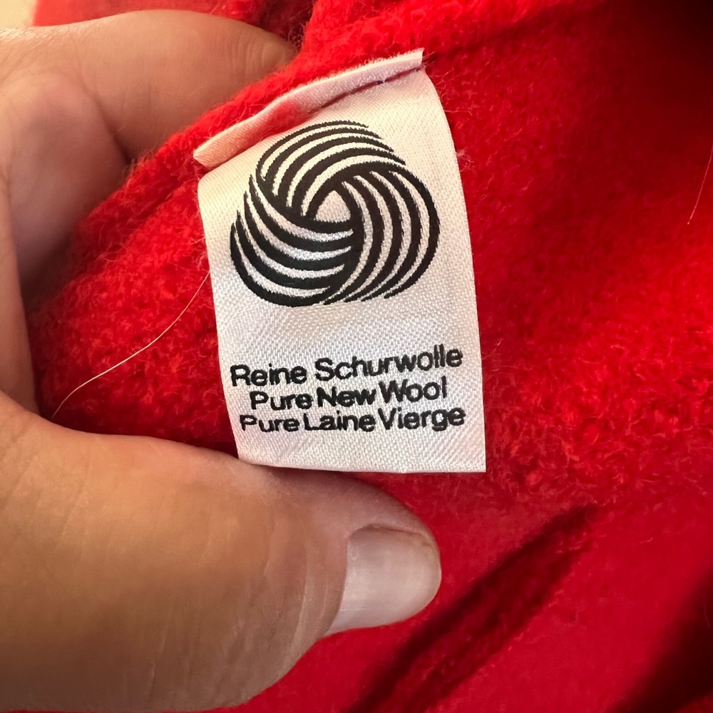 Geiger Red Wool Jacket - image 6